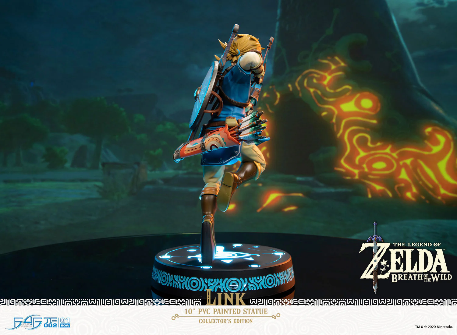 The Legend of Zelda: Breath of the Wild - Link (Collector's Edition) - 10” PVC Painted Statue - Image 7