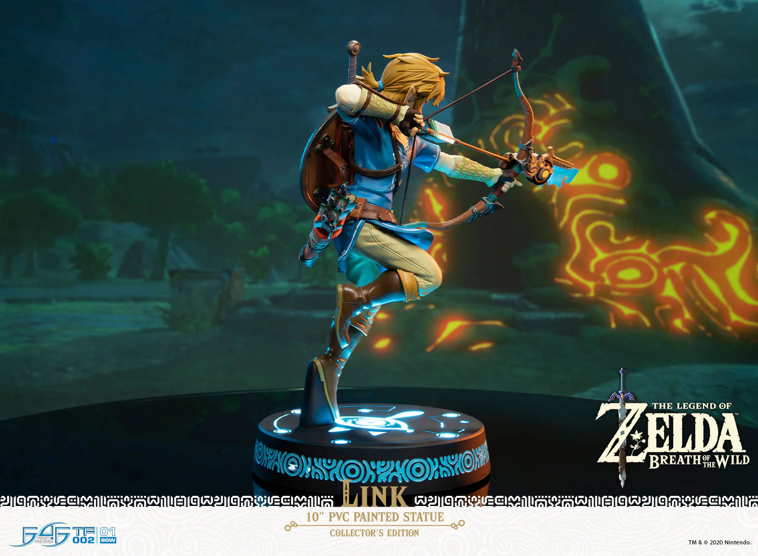 The Legend of Zelda: Breath of the Wild - Link (Collector's Edition) - 10” PVC Painted Statue - Image 8
