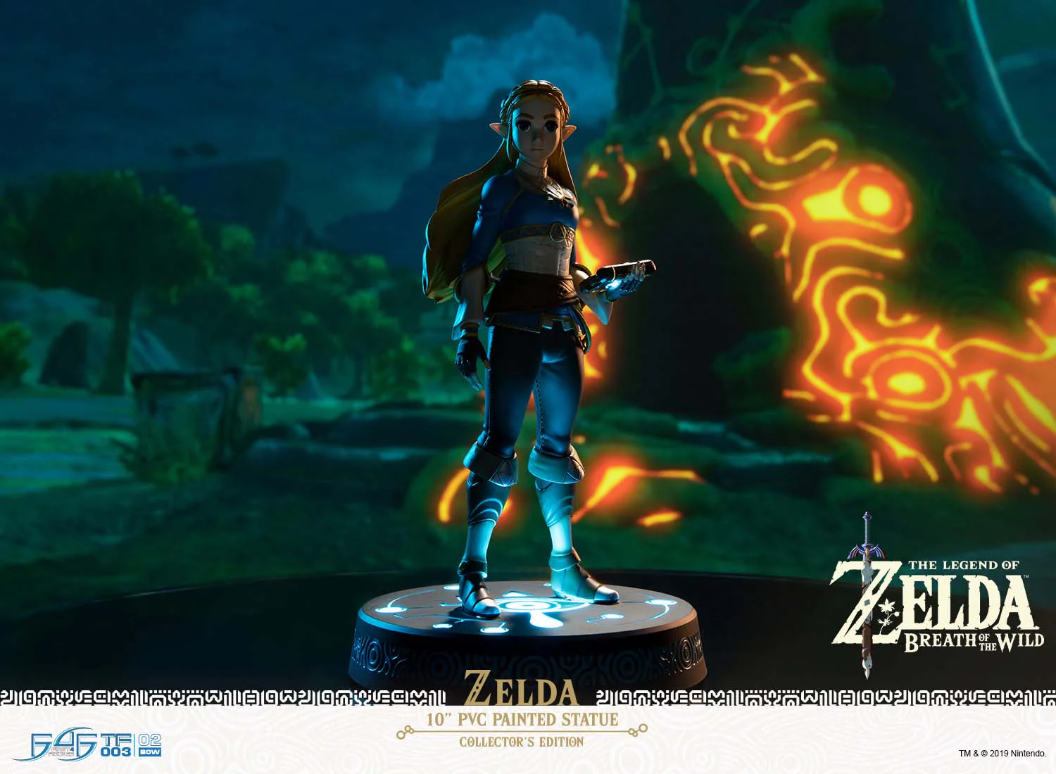 The Legend of Zelda: Breath of the Wild - Zelda (Collectors Edition) - 10" PVC Painted Statue - Image 11