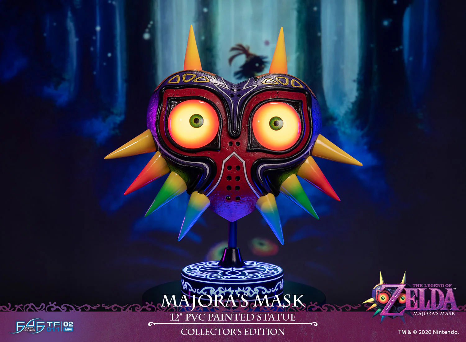 The Legend of Zelda: Majora's Mask – Majora's Mask 12” PVC Statue Collectors Edition - Image 12