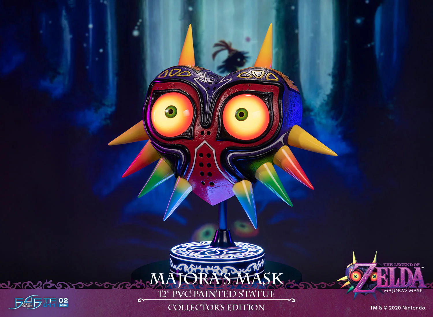 The Legend of Zelda: Majora's Mask – Majora's Mask 12” PVC Statue Collectors Edition - Image 3