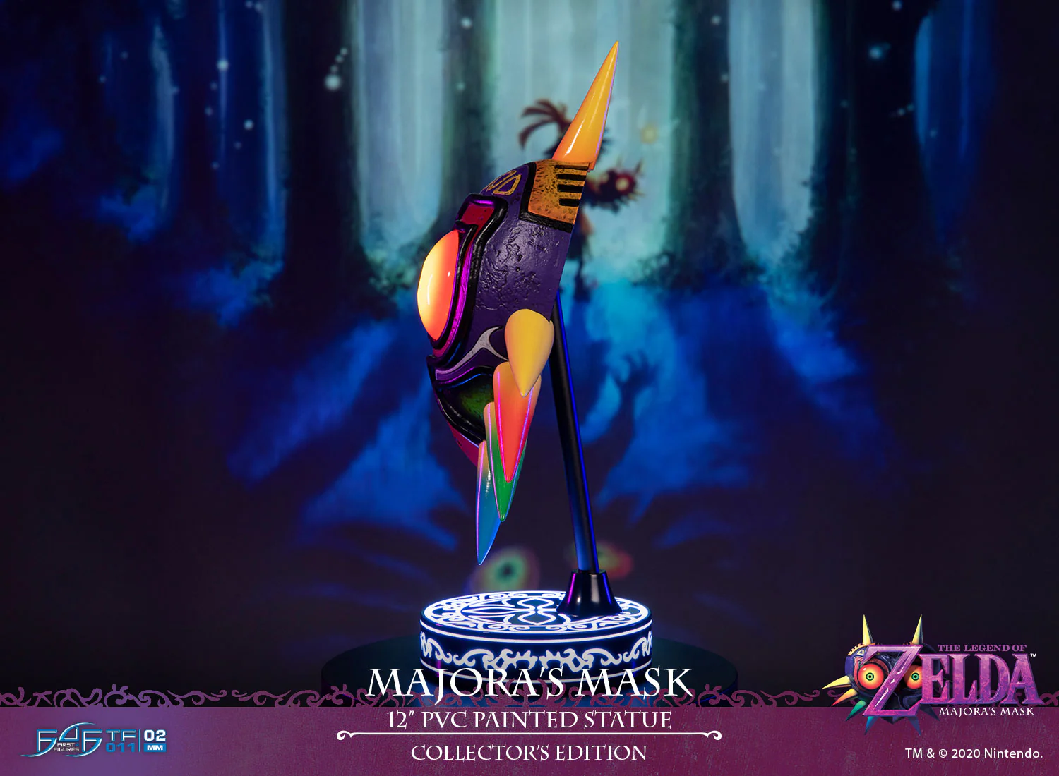 The Legend of Zelda: Majora's Mask – Majora's Mask 12” PVC Statue Collectors Edition - Image 4