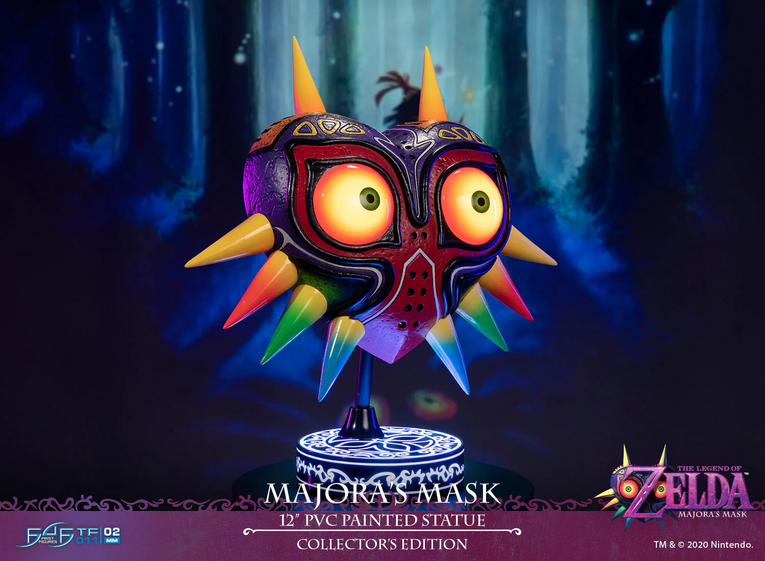 The Legend of Zelda: Majora's Mask – Majora's Mask 12” PVC Statue Collectors Edition - Image 9