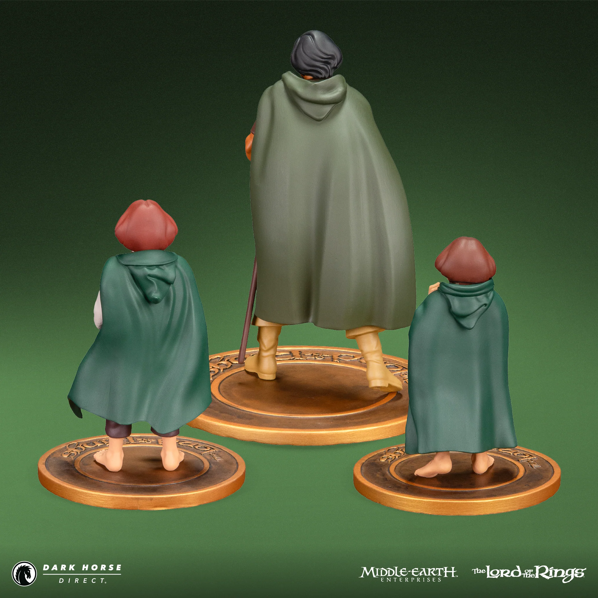 The Lord of the Rings™ Animated Film PVC Figure Set: Frodo, Aragorn, and Samwise - Image 6
