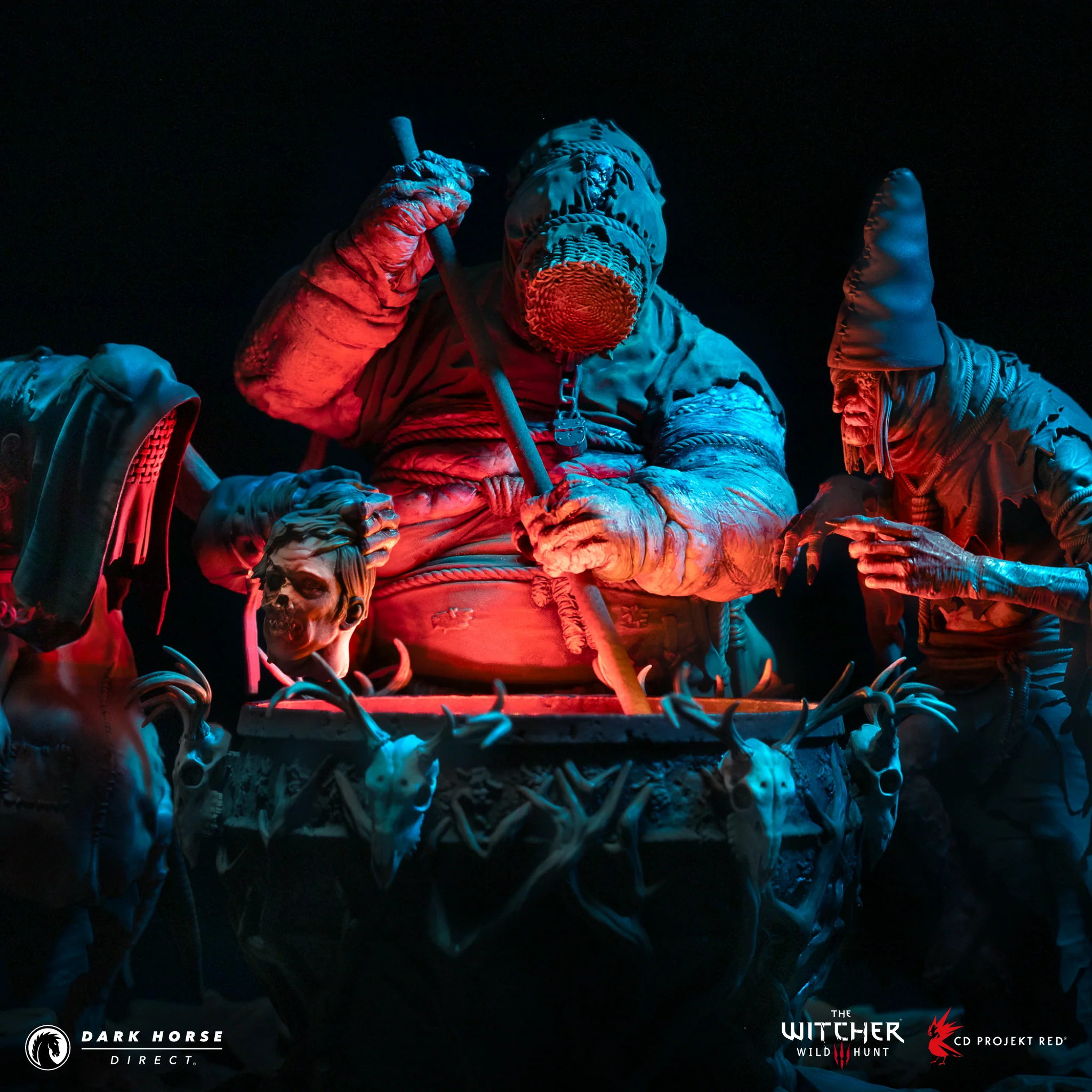 The Witcher 3: Wild Hunt — Crones Bubbling Cauldron Statue - Image 14