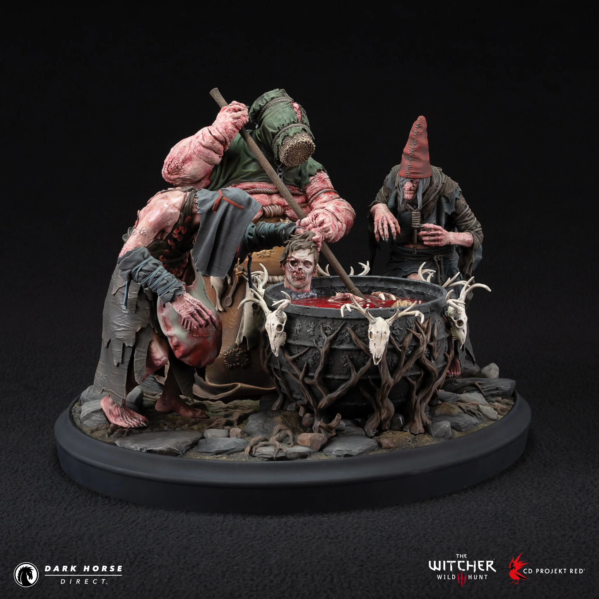 The Witcher 3: Wild Hunt — Crones Bubbling Cauldron Statue - Image 4
