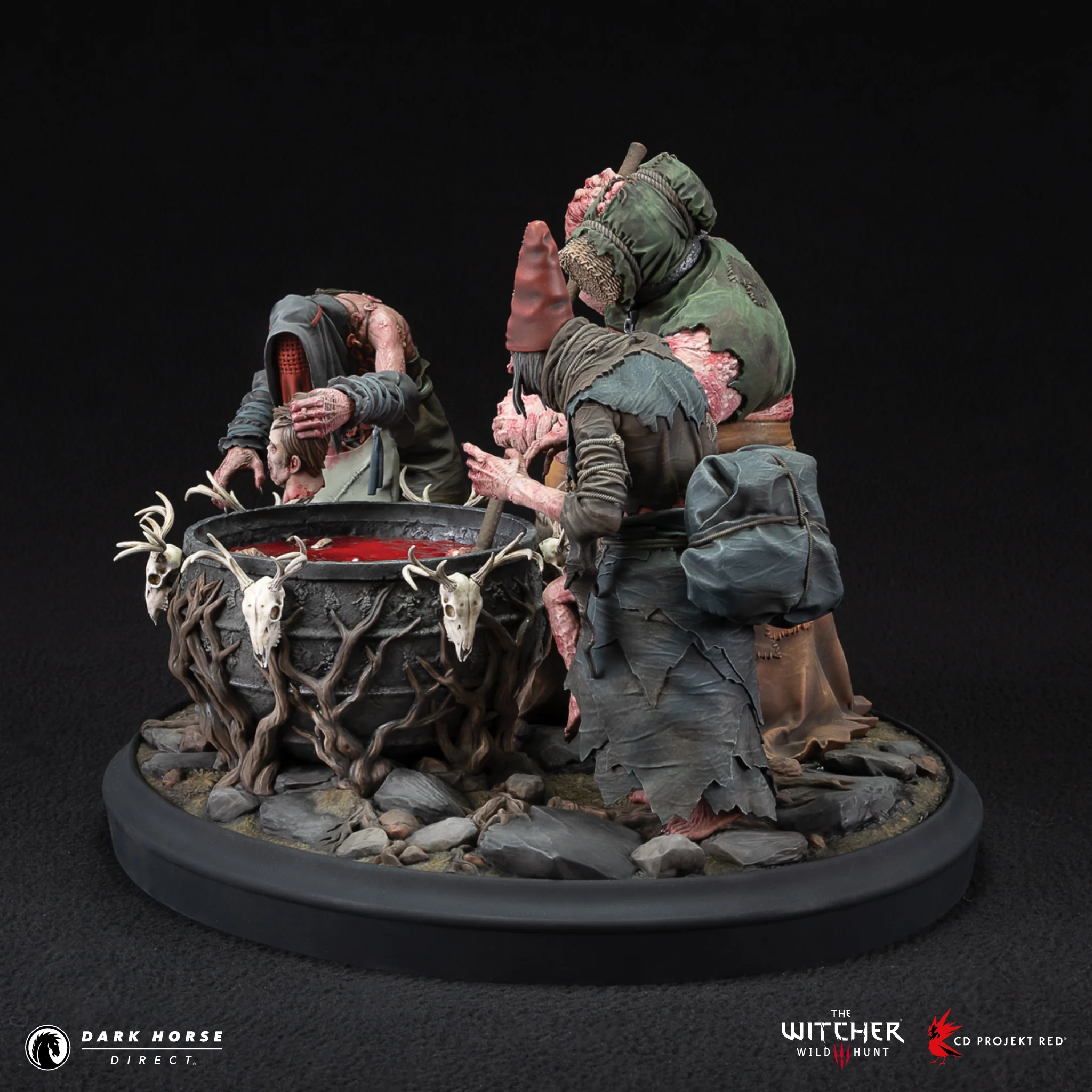 The Witcher 3: Wild Hunt — Crones Bubbling Cauldron Statue - Image 6