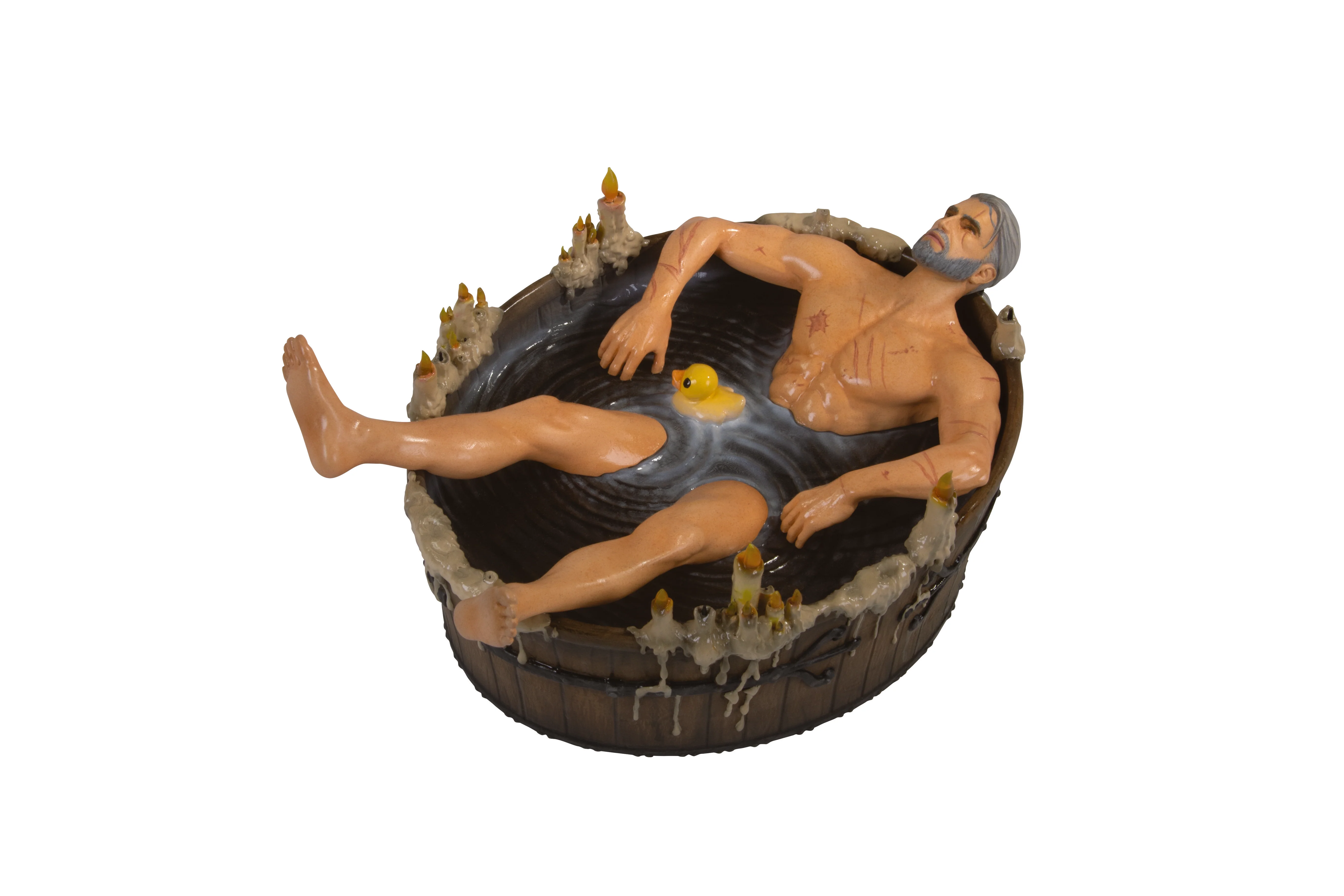THE WITCHER 3 - WILD HUNT: GERALT IN THE BATH STATUETTE - Image 4