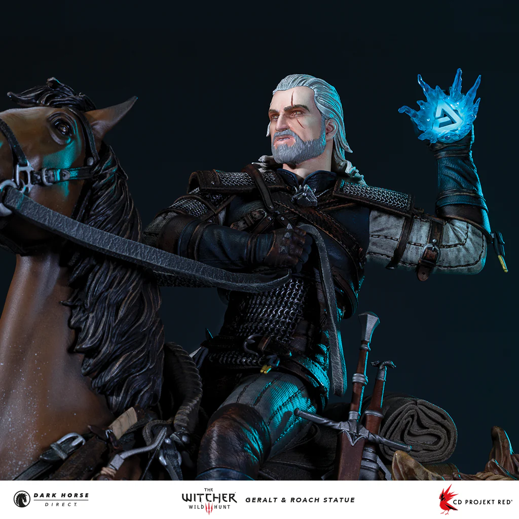 The Witcher 3 - Wild Hunt: Geralt & Roach Statue - Image 10
