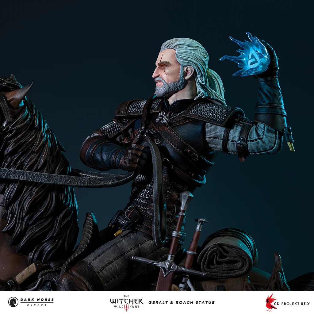 The Witcher 3 - Wild Hunt: Geralt & Roach Statue - Image 11