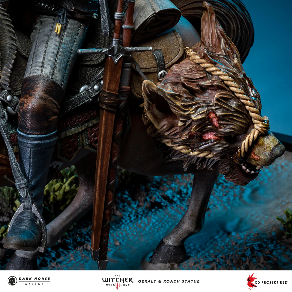 The Witcher 3 - Wild Hunt: Geralt & Roach Statue - Image 14