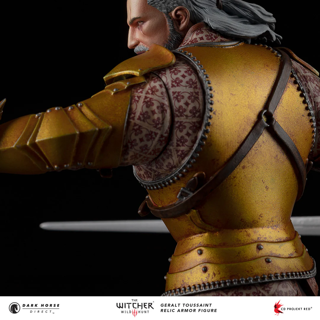 The Witcher 3: Wild Hunt — Geralt Toussaint Relic Armor Figure - Image 10