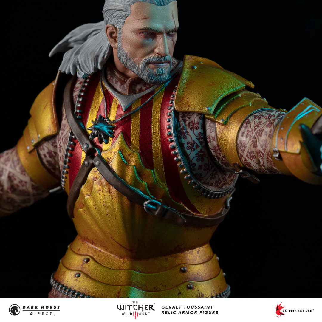 The Witcher 3: Wild Hunt — Geralt Toussaint Relic Armor Figure - Image 11
