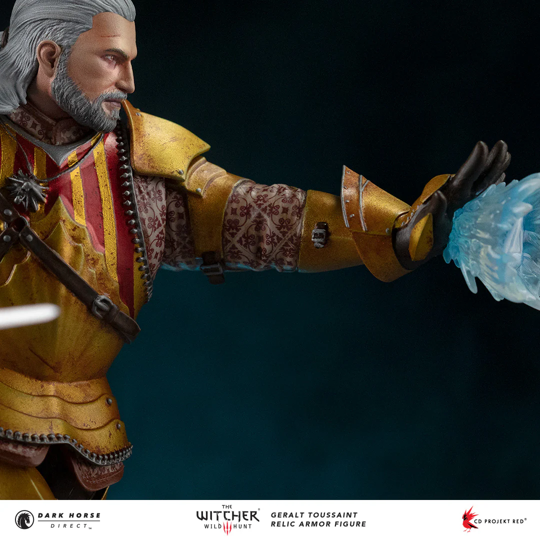 The Witcher 3: Wild Hunt — Geralt Toussaint Relic Armor Figure - Image 12