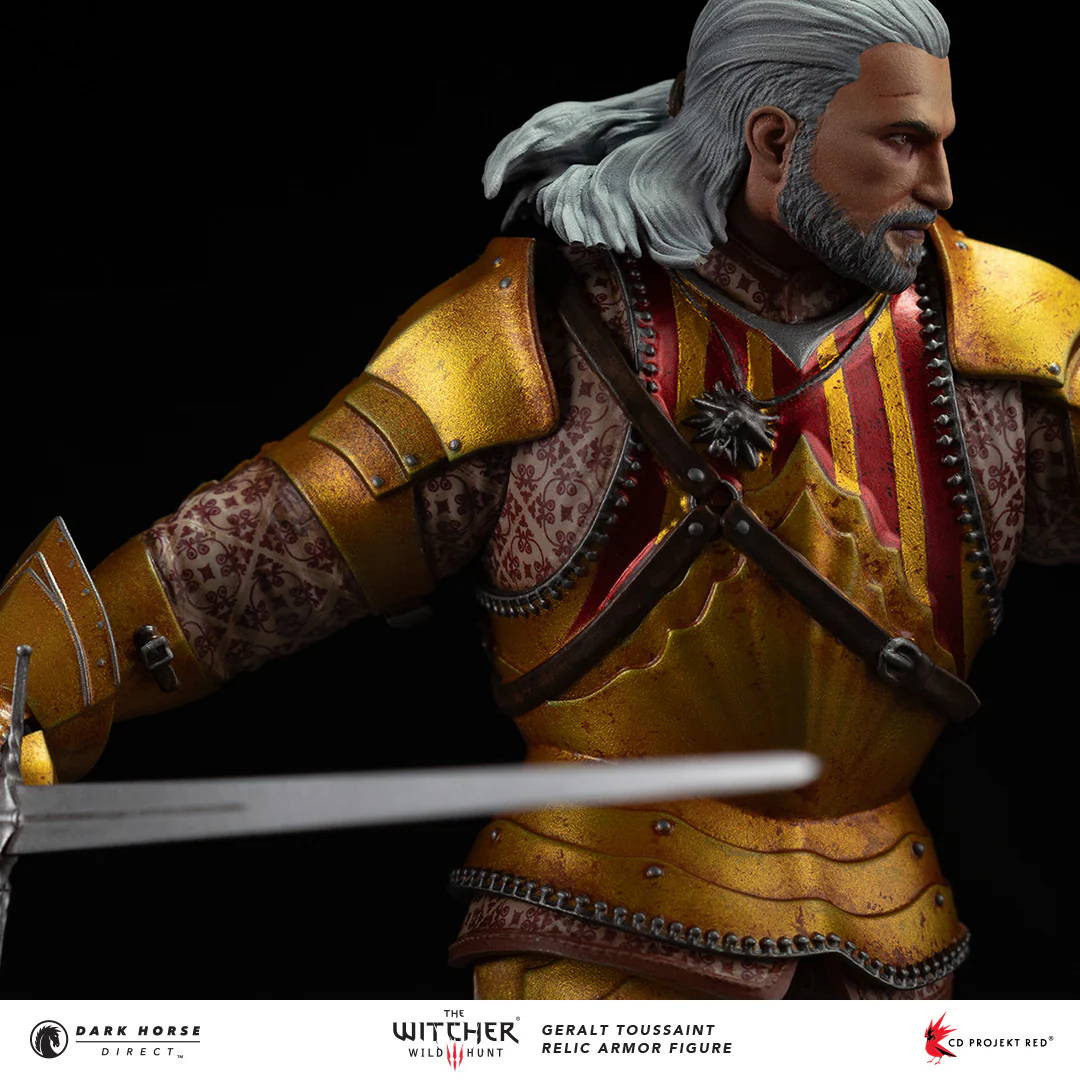 The Witcher 3: Wild Hunt — Geralt Toussaint Relic Armor Figure - Image 13