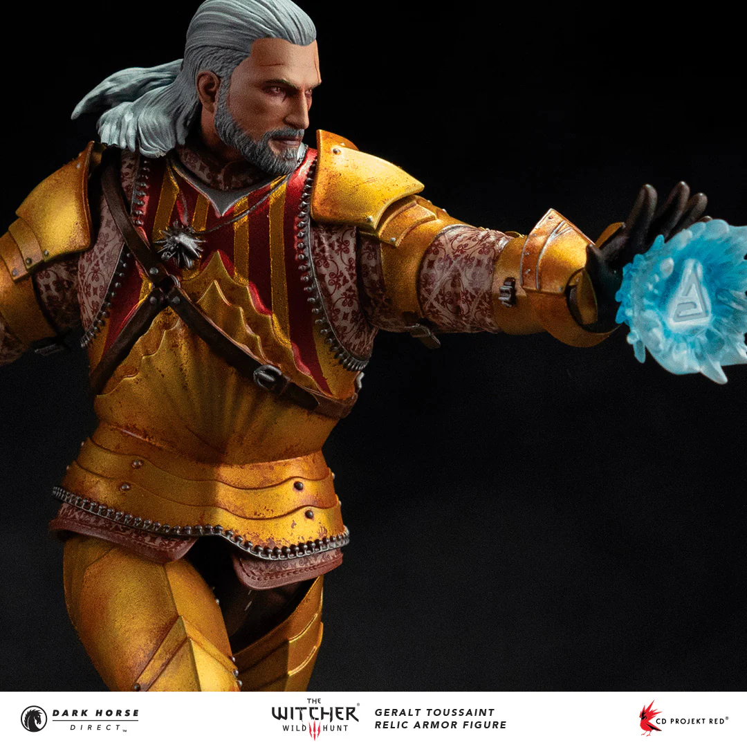 The Witcher 3: Wild Hunt — Geralt Toussaint Relic Armor Figure - Image 14