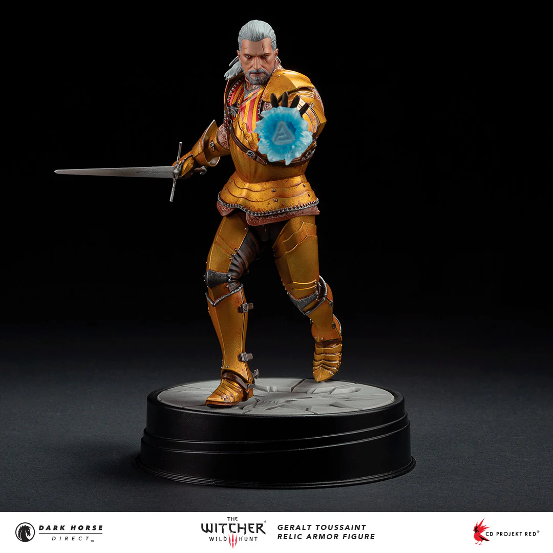 The Witcher 3: Wild Hunt — Geralt Toussaint Relic Armor Figure - Image 3