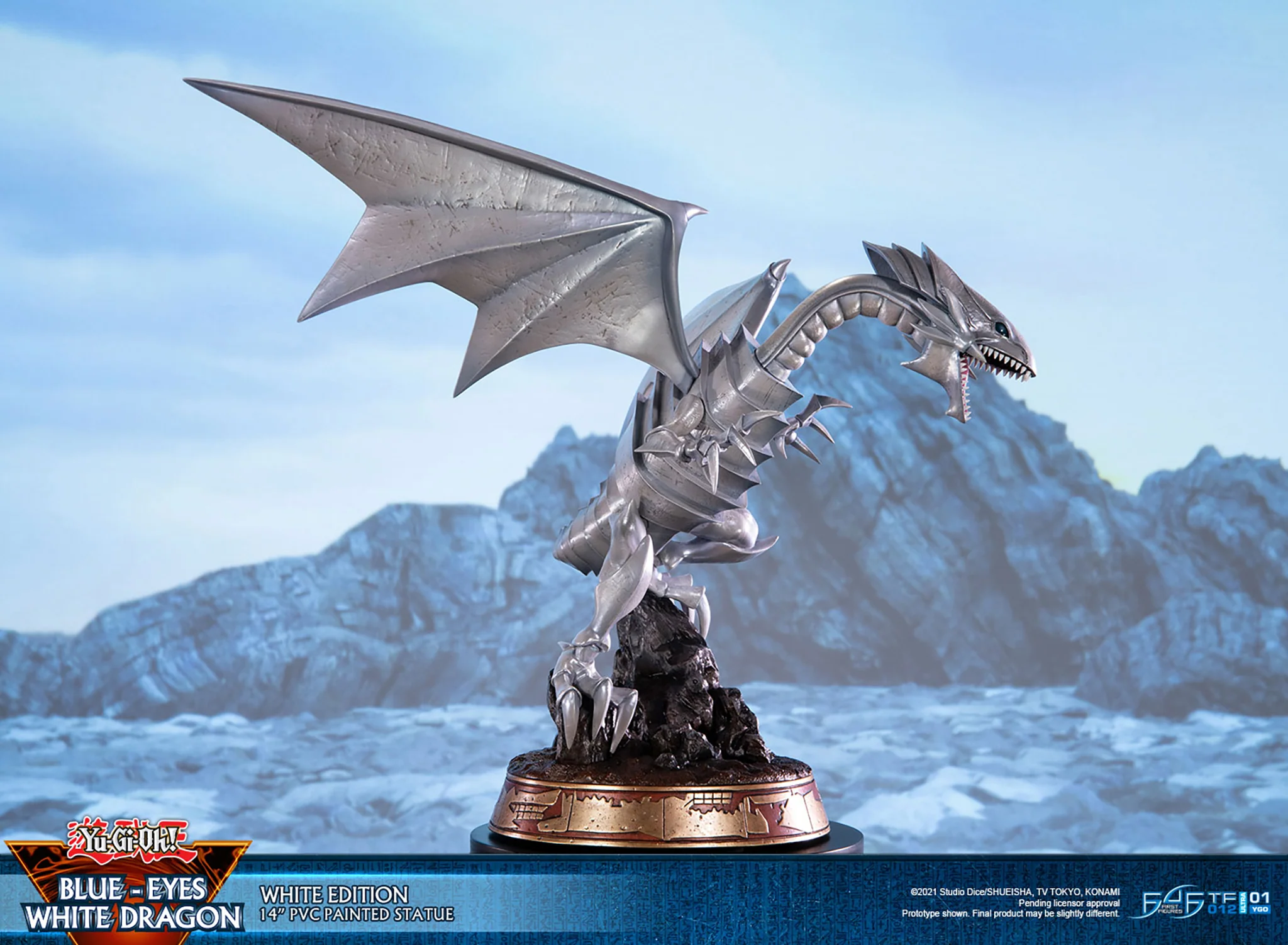 Yu-Gi-Oh! - Blue Eyes White Dragon PVC Statue - Image 3