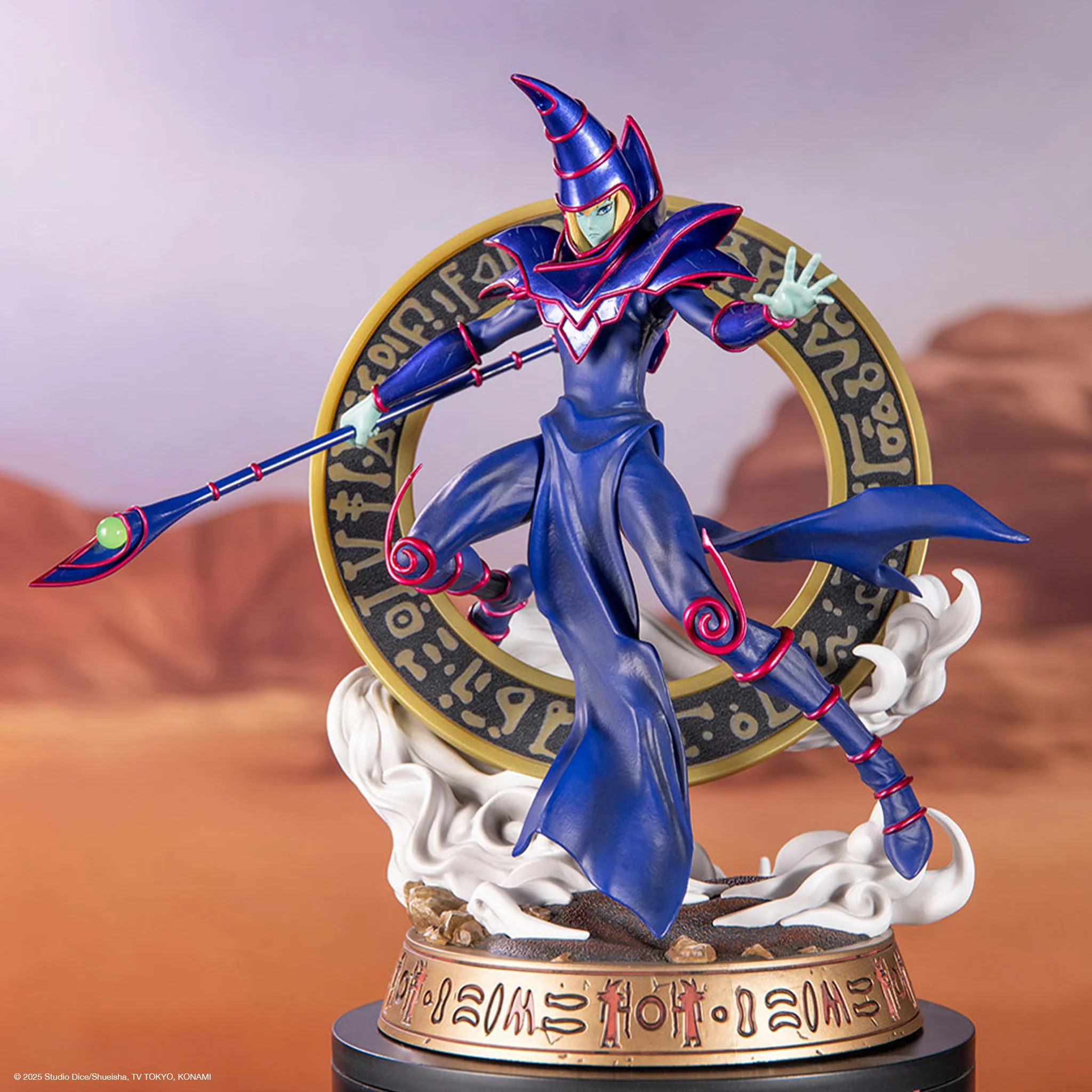 Yu-Gi-Oh! - Dark Magician PVC Statue (Standard Blue Edition)