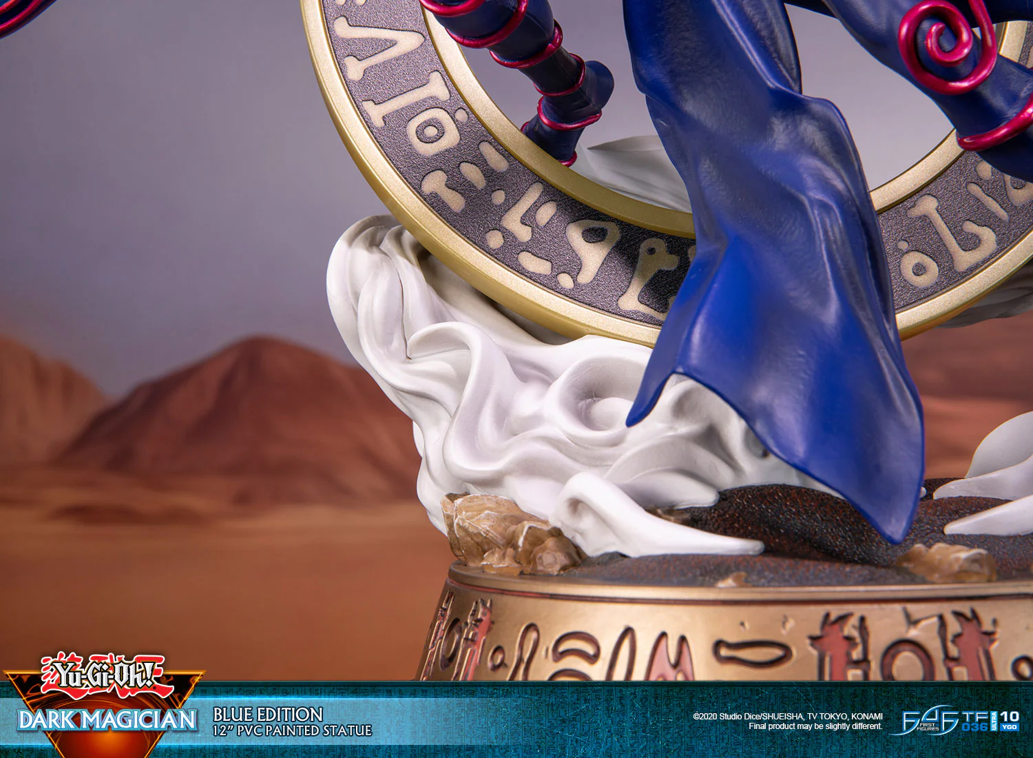 Yu-Gi-Oh! - Dark Magician PVC Statue (Standard Blue Edition) - Image 12