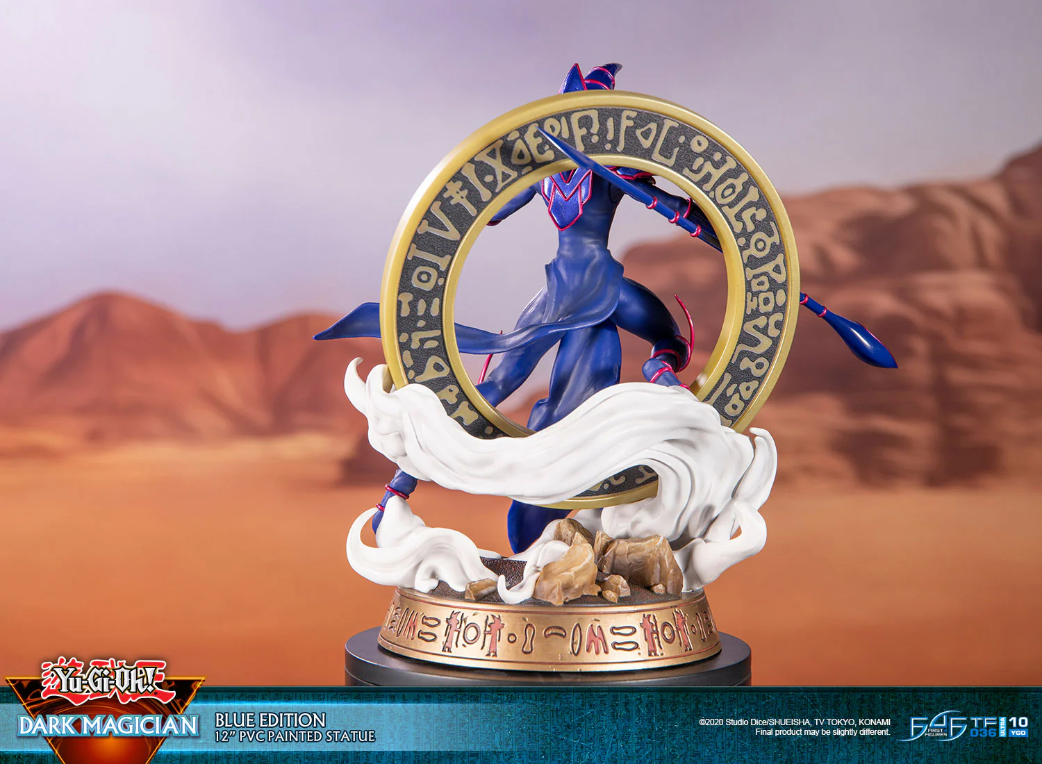 Yu-Gi-Oh! - Dark Magician PVC Statue (Standard Blue Edition) - Image 5